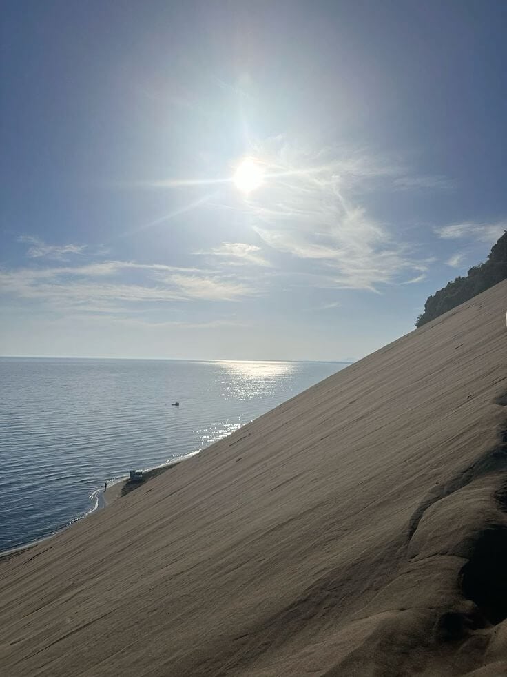 Sand dunes of Rana e Hedhun on the northern coast