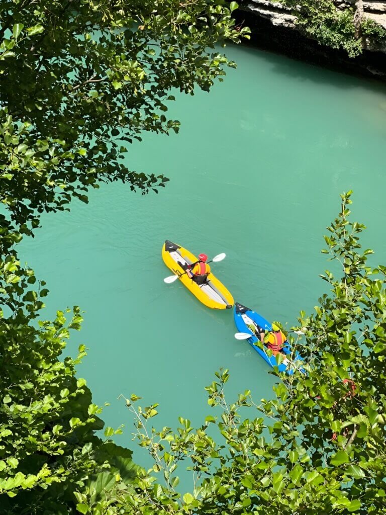 Vjosa River Kayaking