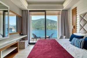 Hotel inside the old walled town of Kotor