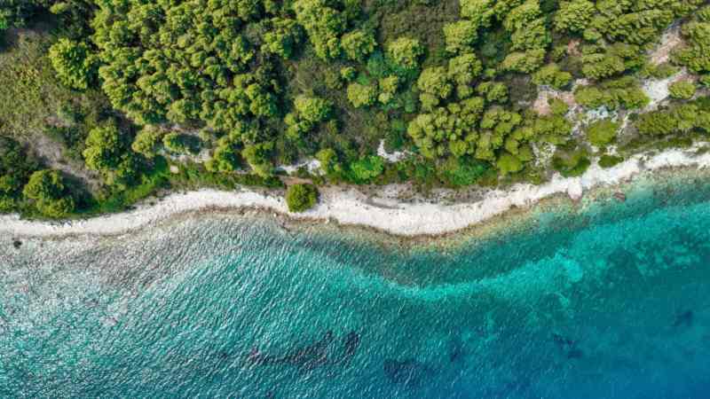 Albania multi-day tours: the Karaburun Peninsula coastline on the Albanian Riviera