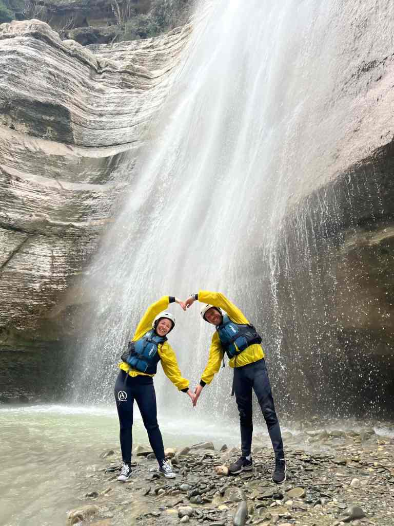 Rafting in the Osum Canyon