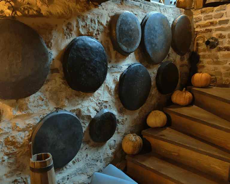 Traditional tavern in the Korca region of southeastern Albania