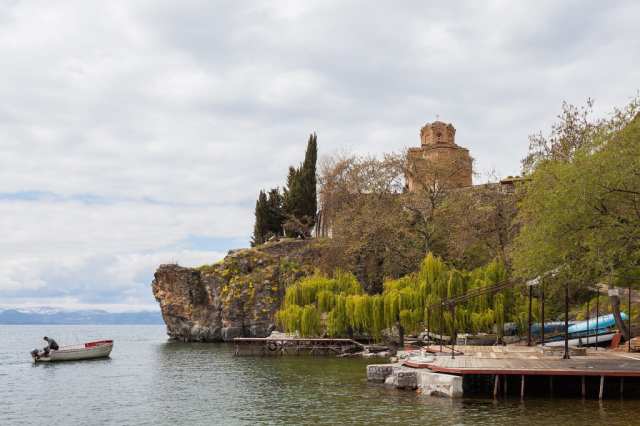 Church of St John at Kaneo above Lake Ohrid