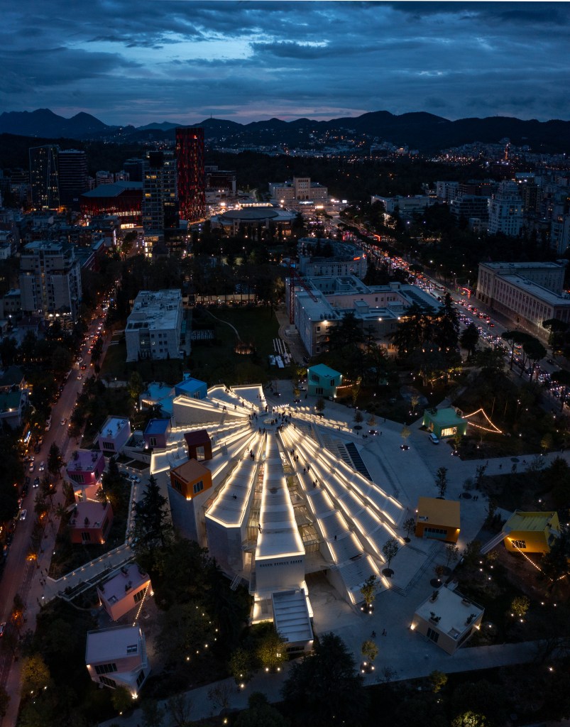 Day 1, Arrival in Tirana, a slow first evening and a rooftop welcome dinner